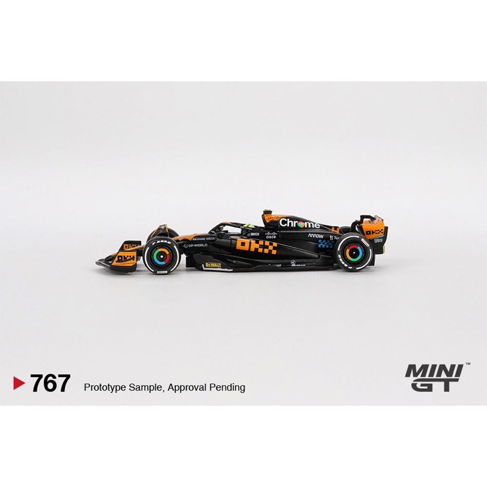 MINI GT McLaren MCL60 #4 – Lando Norris – 2023 F1 Japanese GP 2nd Place – Lando Norris