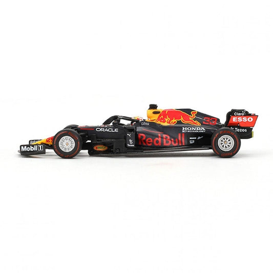 Mini GT Code 835 Red Bull RB16B #33 Max Verstappen 2021 Abu Dhabi Grand Prix Winner