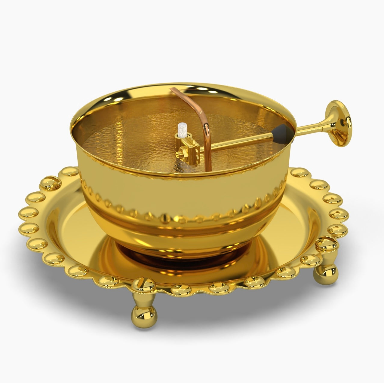 Akhand Jyot Diya™️ - Brass Edition
