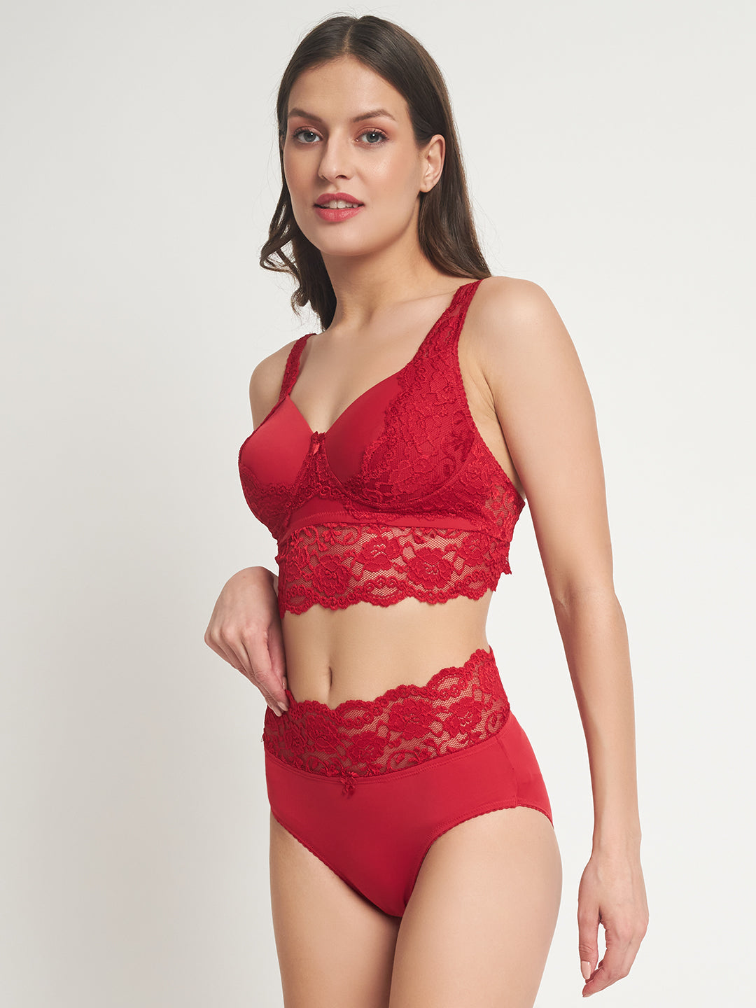 Effectinn"s Non Wired Padded Lingerie Set