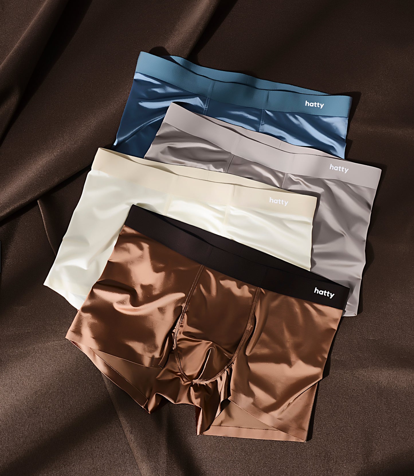 Mulberry Silk Antimicrobial Men's Boxer Briefs