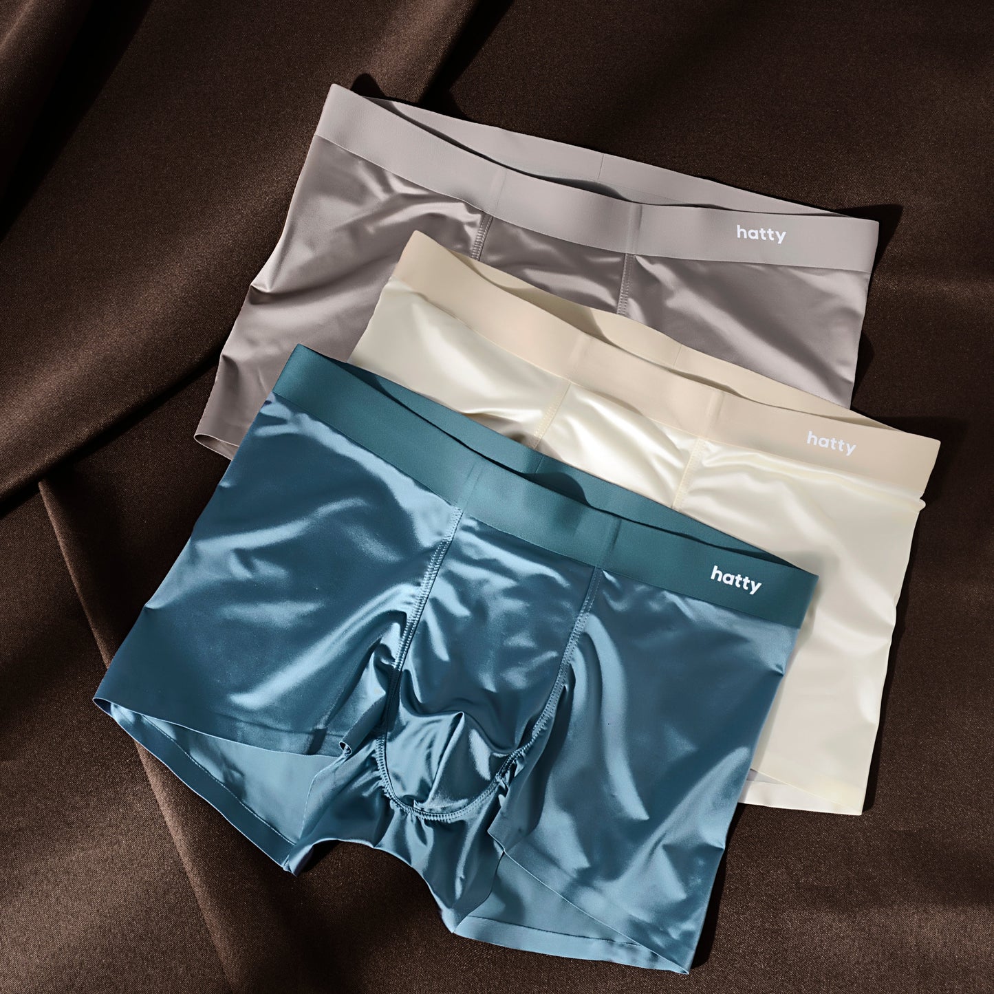 Mulberry Silk Antimicrobial Men's Boxer Briefs