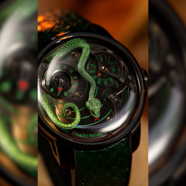 Craftmanship Series Silver Snake Automatic Watch