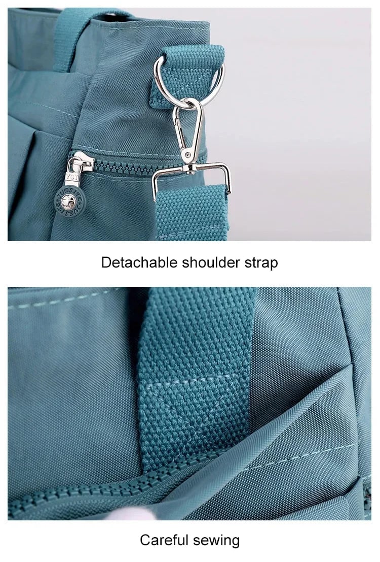 Female multi-color large-capacity tote bag