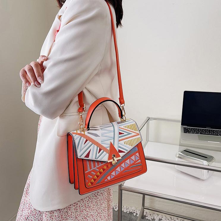 Delicate Embroidery Handbag Crossbody Bag