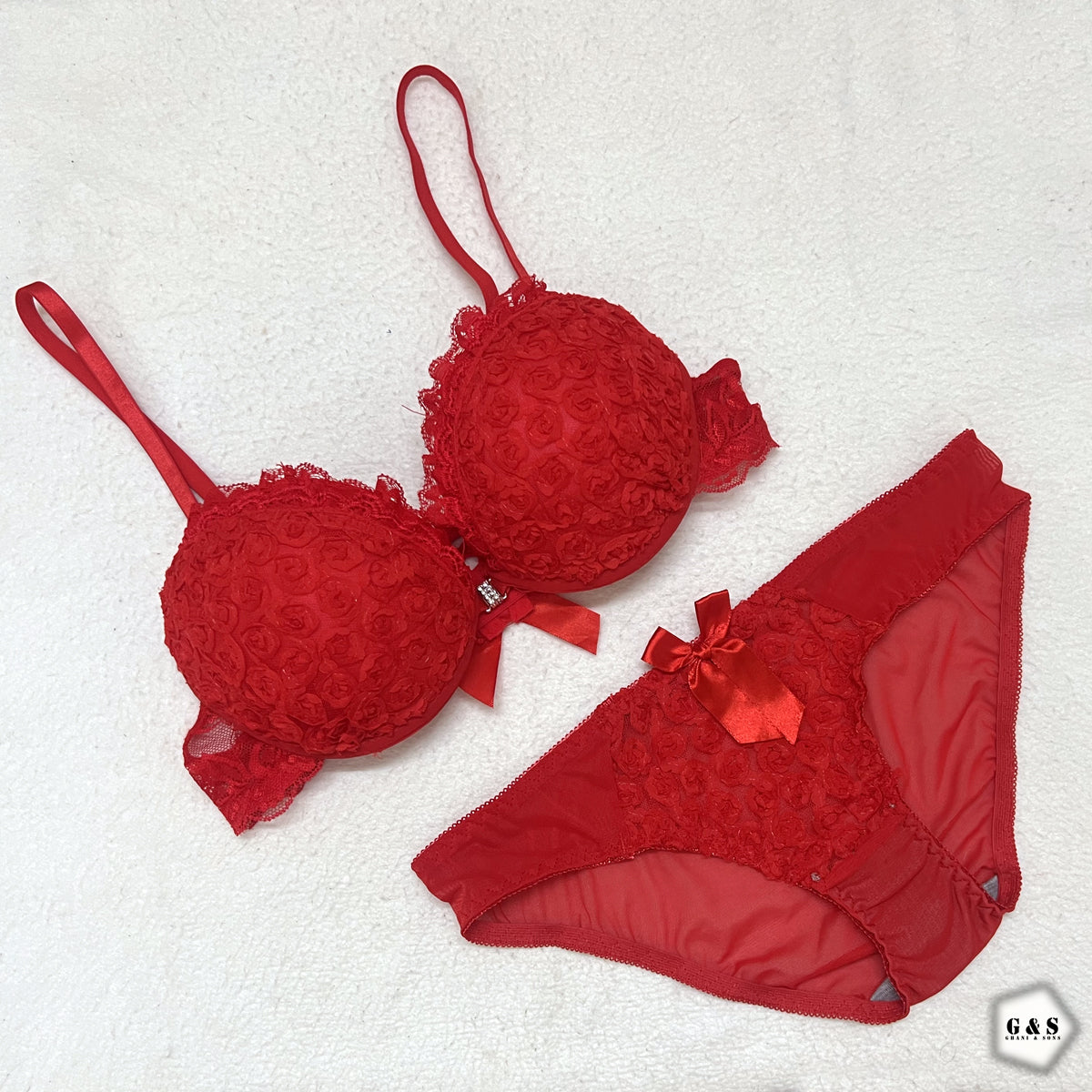 Beautiful Front Open Bra & Panty Sets (Pack Of 2)