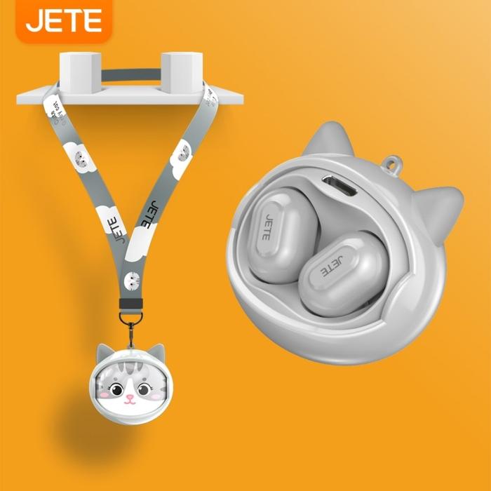 TWS JETE FS1 Series Gray Cat Earbuds