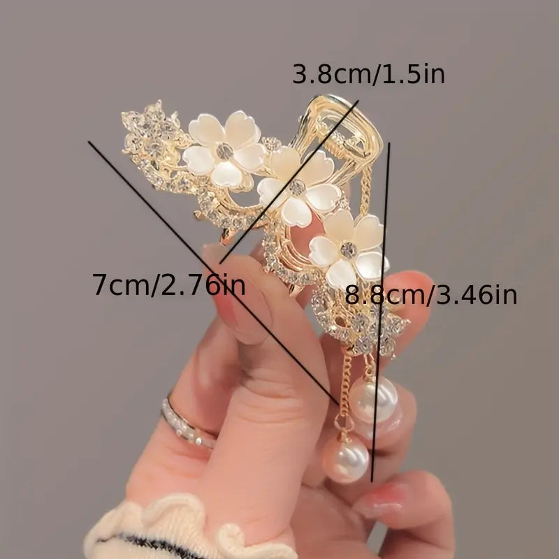 3pc Large Claw Hair Clip – Ancient Chinese Style Ponytail Holder