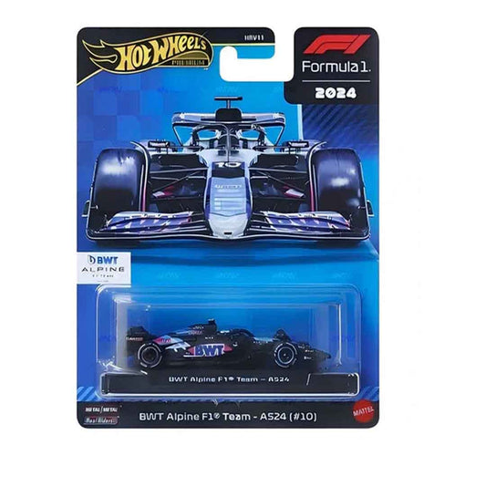 Hot Wheels Premium Formula 1 Series 2024 – BWT Alpine F1 Team A524 (#31, Esteban Ocon)