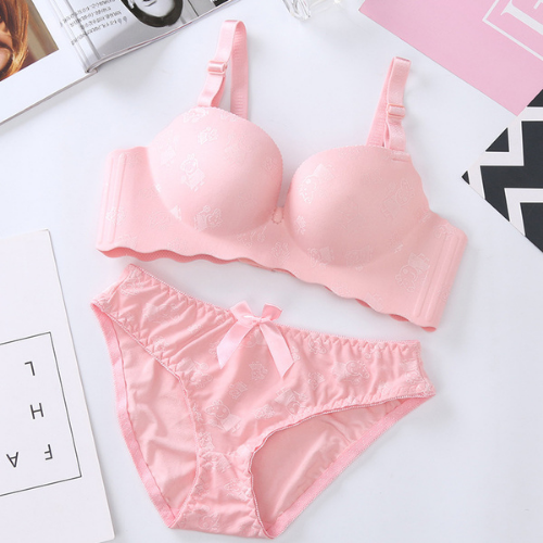 (Pack of 6) Women's Bra Panty Lingerie Set for Girl's Combo | L-54