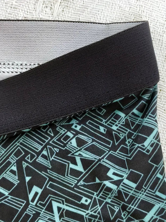 4-Pack Men’s Geometric Boxer Briefs – Soft, Breathable, and Comfortable