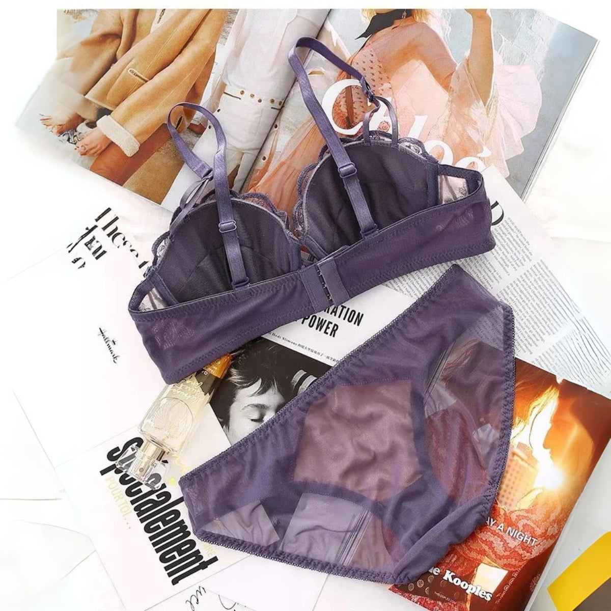 (Pack of 6) Women's Bra Panty Lingerie Set for Girl's Combo | L-26