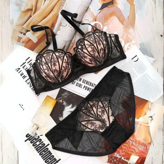 (Pack of 6) Women's Bra Panty Lingerie Set for Girl's Combo | L-26