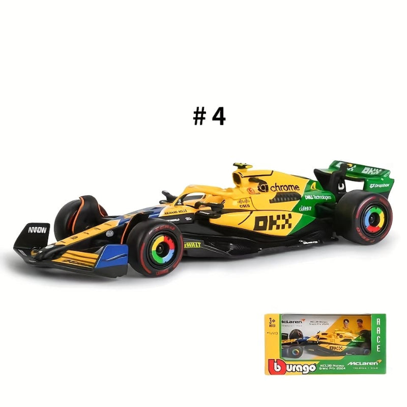 1:43 Mclaren 2024 MCL38 #4 #81 Senna Tribute Edition - 30th Anniversary Monaco GP