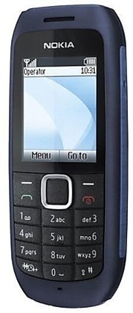 Nokia 1616 (Single Sim, 1.8 inches Display, Assorted Color)