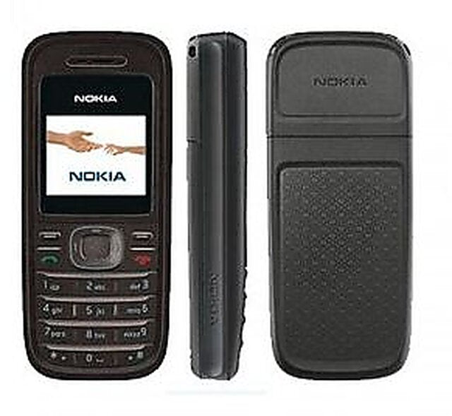 Nokia 1208 (Single Sim, 1.5 inches Display, Assorted Color)