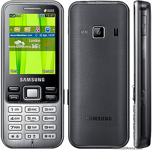 Samsung C3322 (Dual Sim, 2.2 Inch Display)