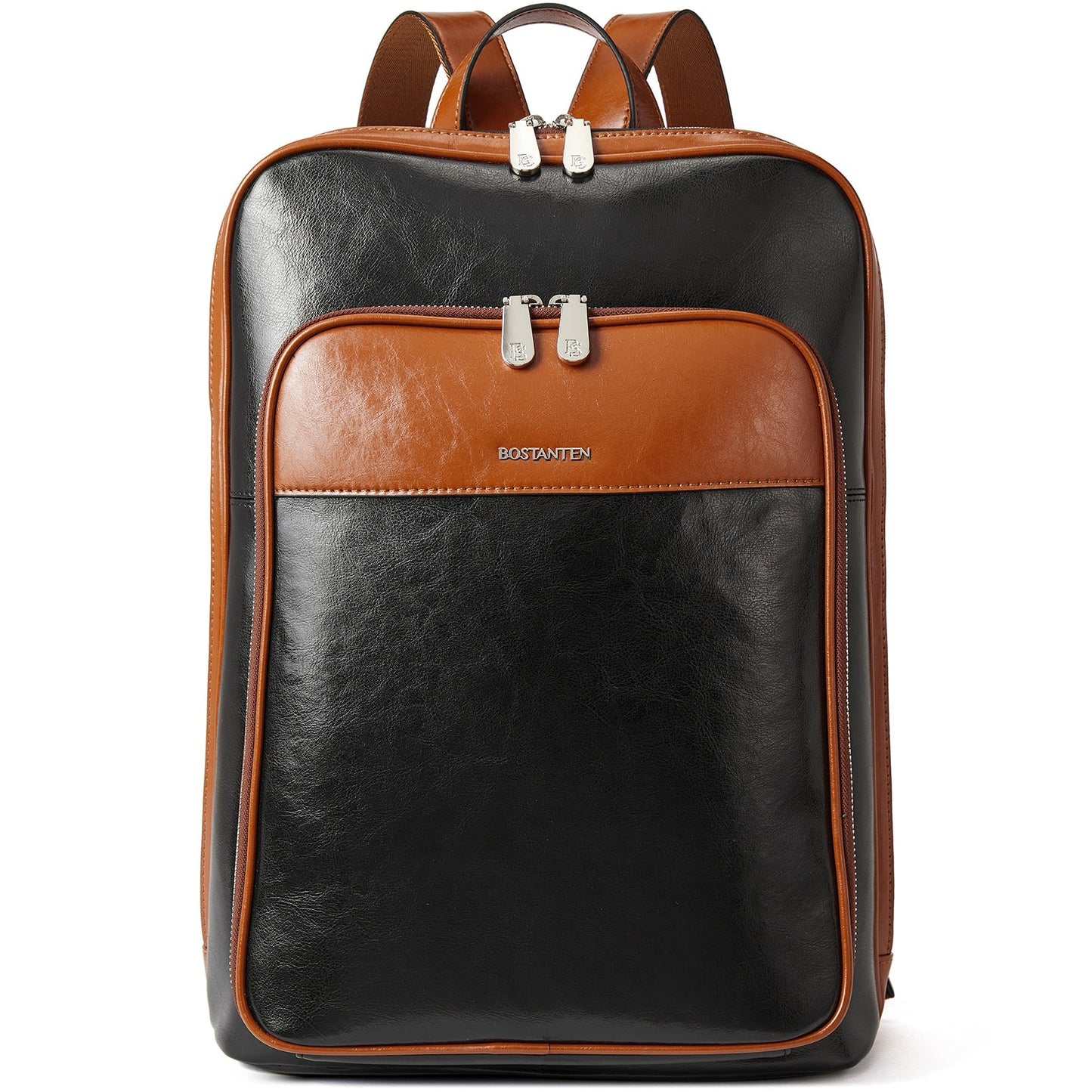 Vintage Leather Laptop College Travel Backpack