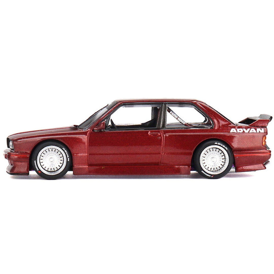 Kaido House x Mini GT 1:64 BMW M3 (E30) Kaido GT V1 – M Red - KHMG162