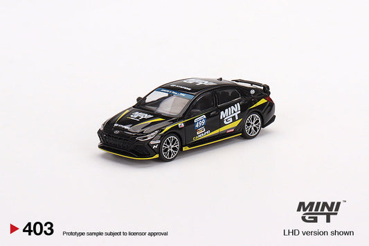 Mini GT Hyundai Elantra N #499 Caround Racing Hyundai N-Festival
