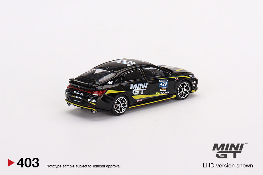 Mini GT Hyundai Elantra N #499 Caround Racing Hyundai N-Festival