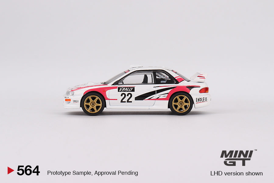 Mini GT SUBARU Impreza WRC98 1999 Rally Tour de Corse #22