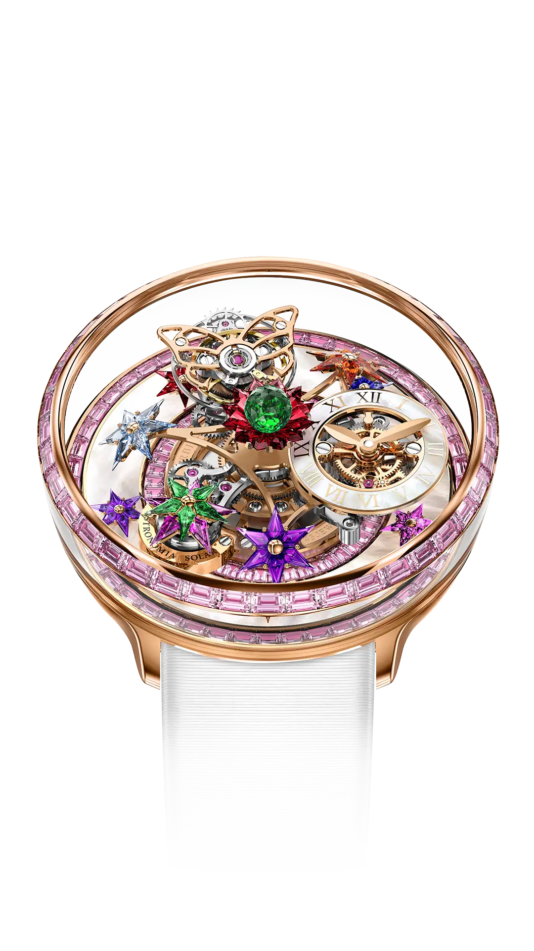 Fleurs de Jardin | Rose Gold and Pink Sapphires Jacob & Co.