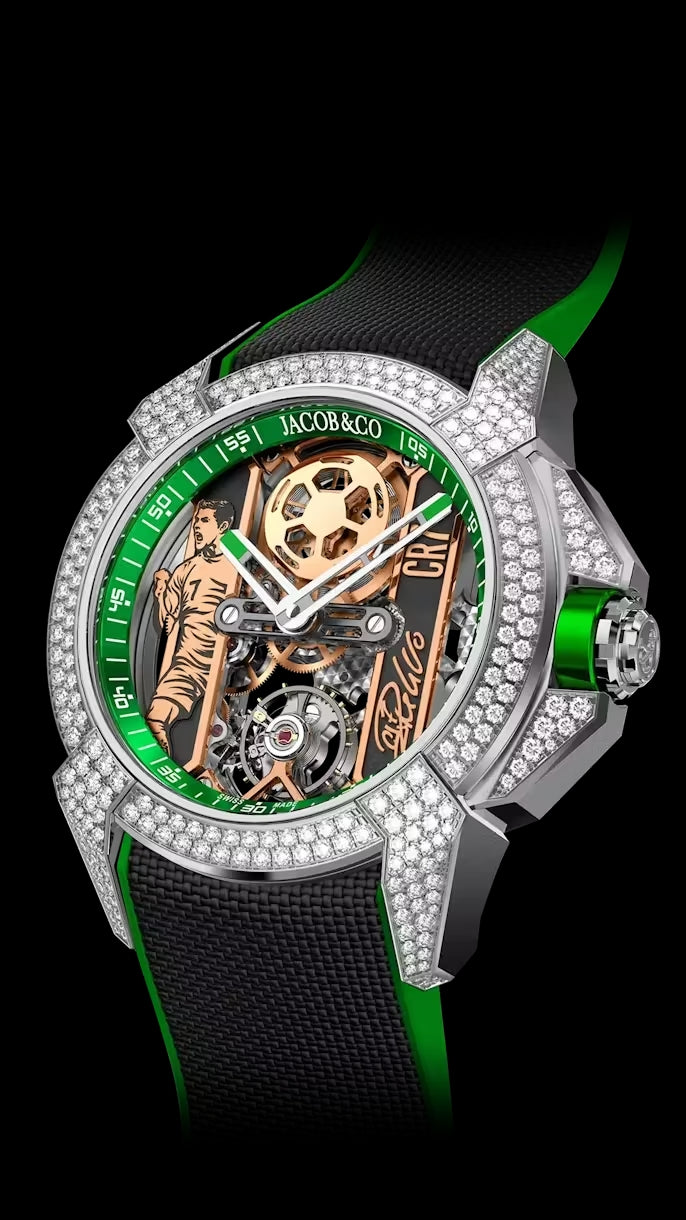 Jacob & Co. Epic x CR7 Heart of CR7 - Pave Watch