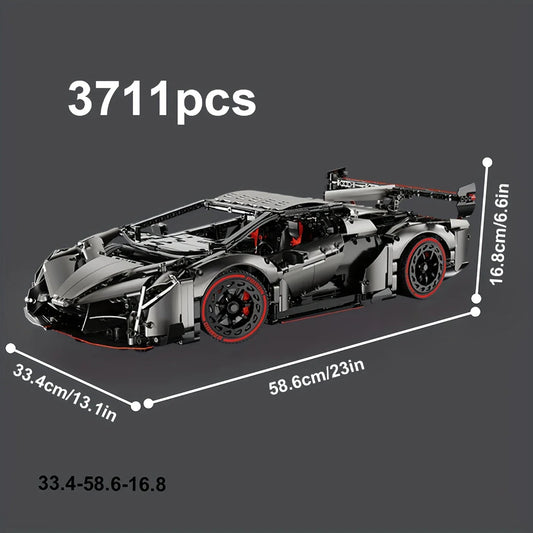 2025 New Model, Mixed Color Super Concept Sports Car Model