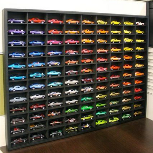 100-Car Hot Wheels Display Case