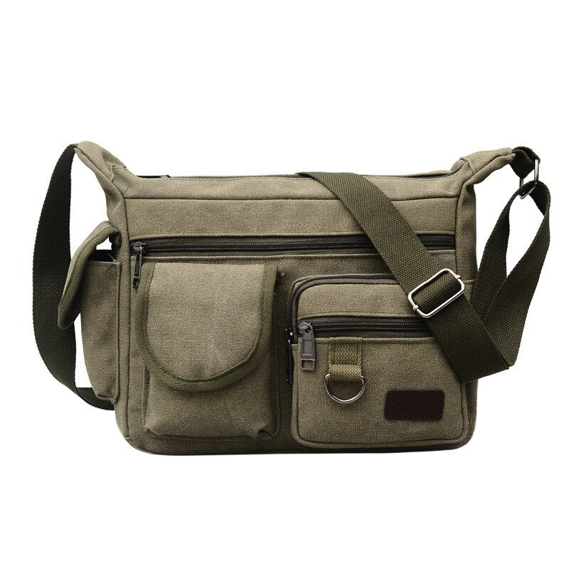 Desert Vintage Canvas Shoulder Bag