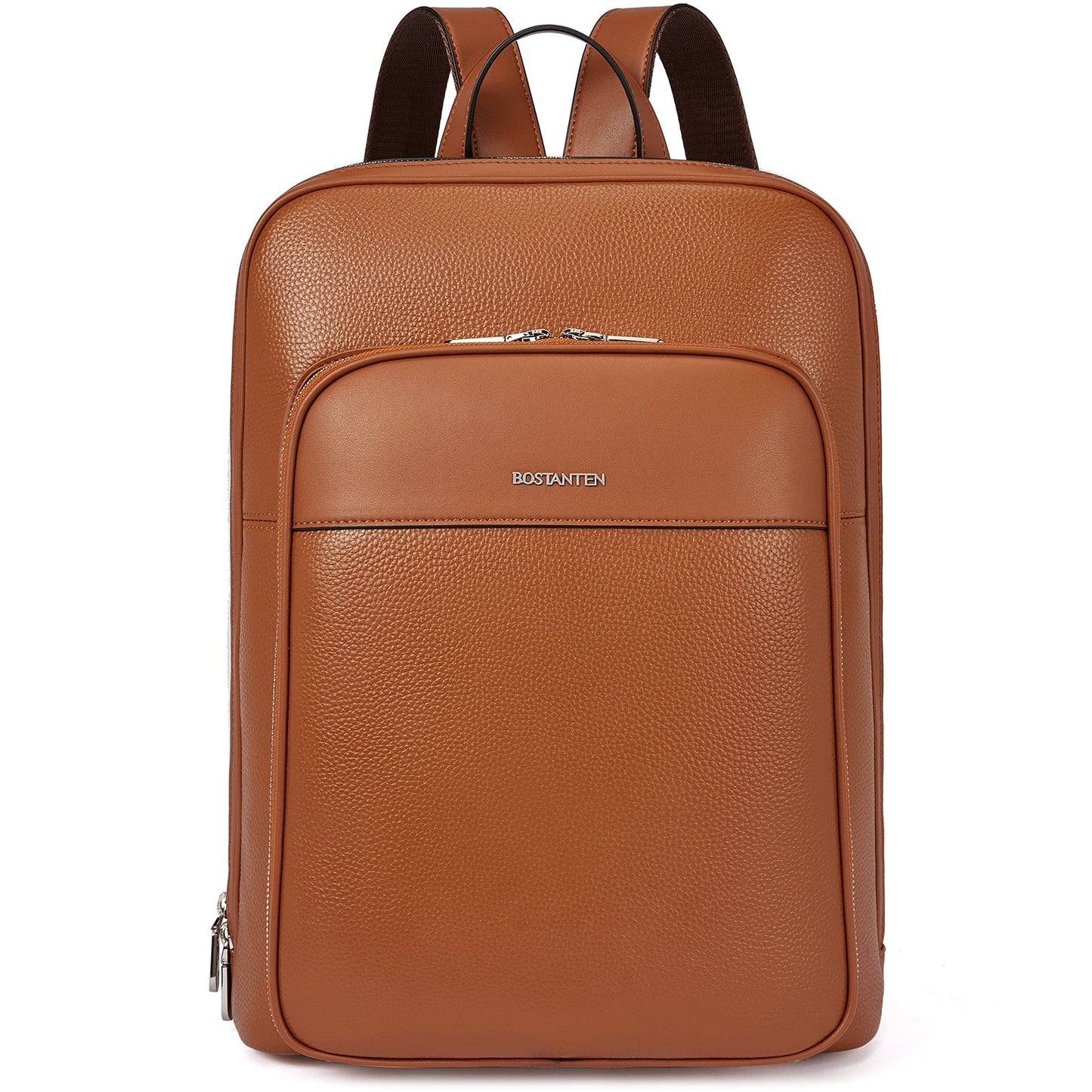 Vintage Leather Laptop College Travel Backpack