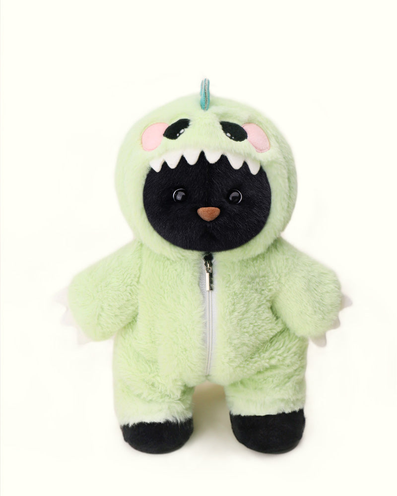 Getahug Furry Dino Bear | Handmade Jointed Teddy Bear Gift