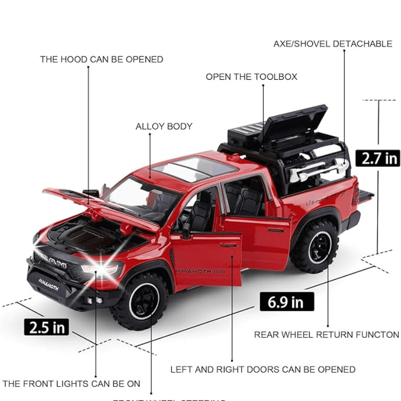 Dodge RAM Die-Cast Assembly Model™️