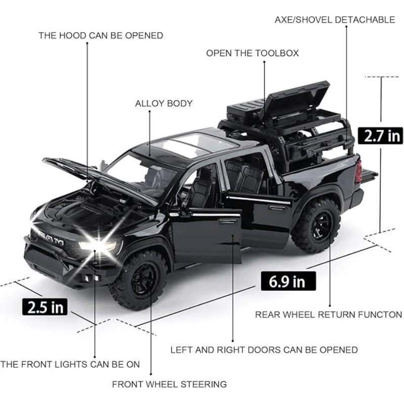 Dodge RAM Die-Cast Assembly Model™️