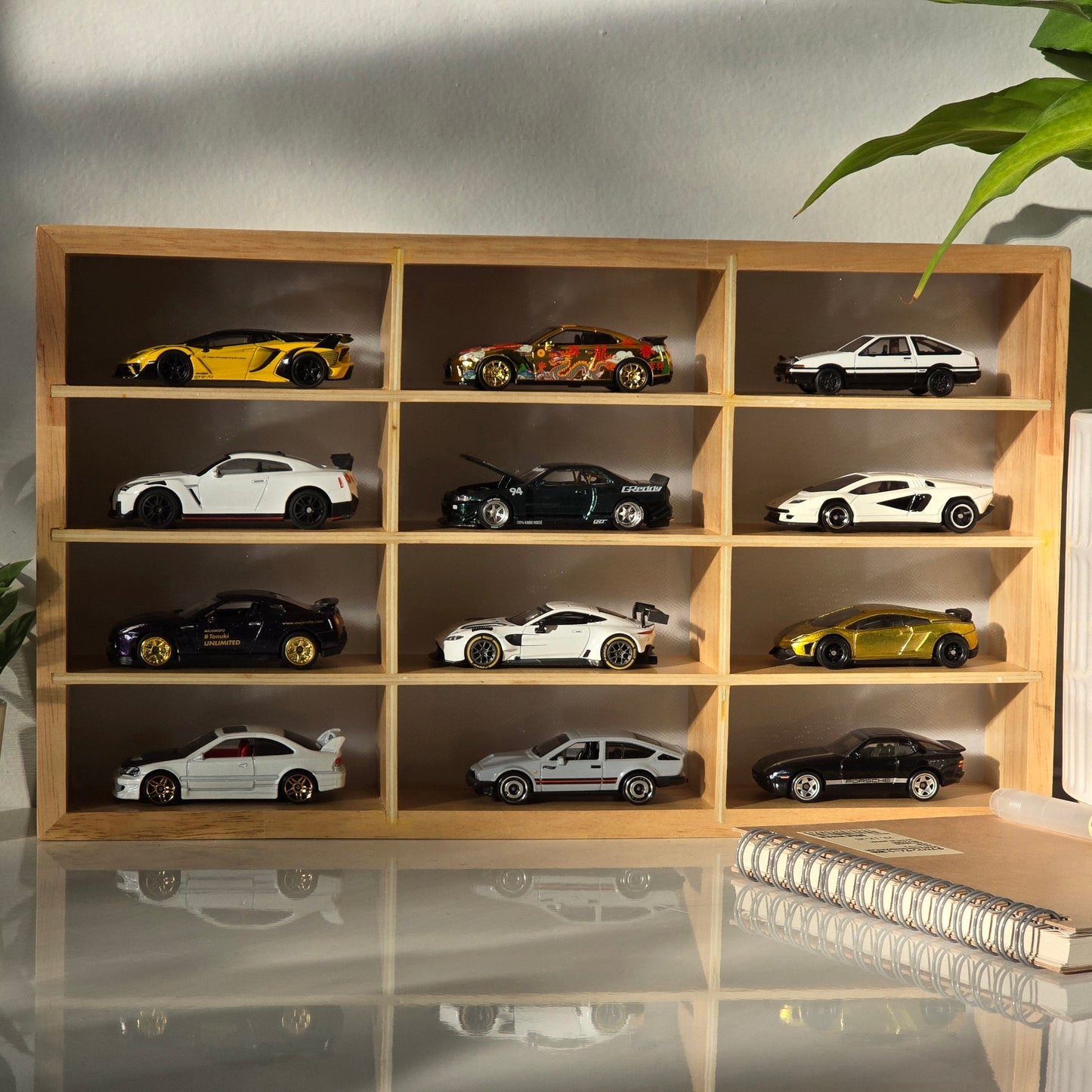 Exclusive Drop Wooden LED Hot Wheels Organizer Don't Miss Out