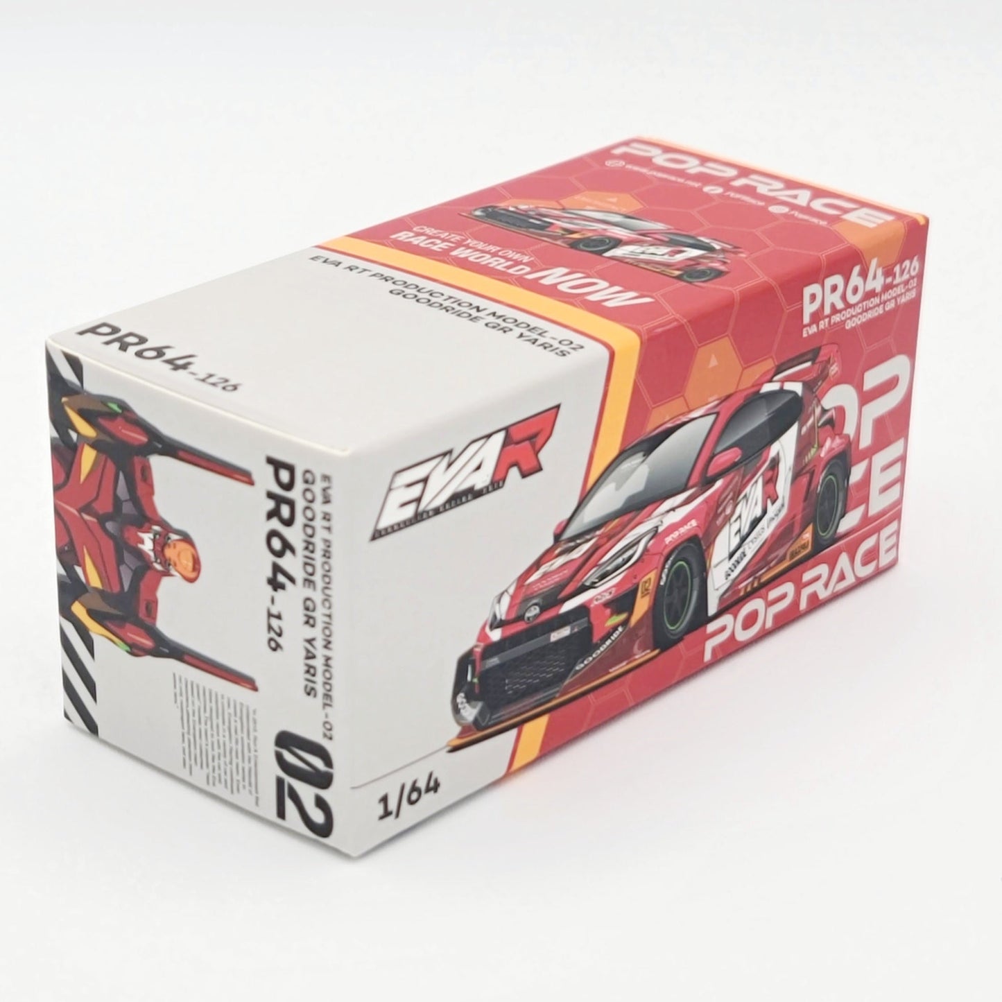 Pop Race Toyota Goodride GR Yaris EVA RT - 1:64