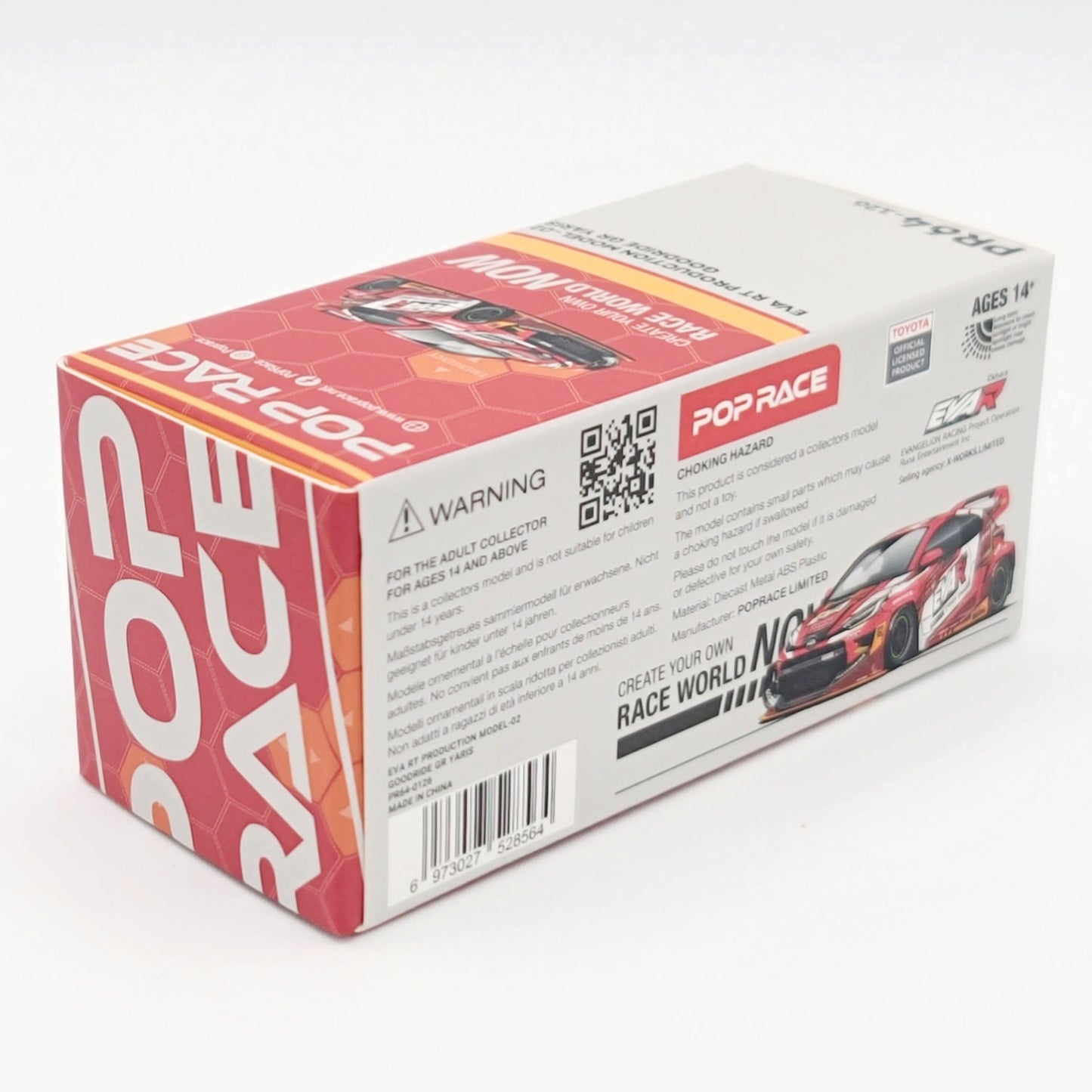 Pop Race Toyota Goodride GR Yaris EVA RT - 1:64