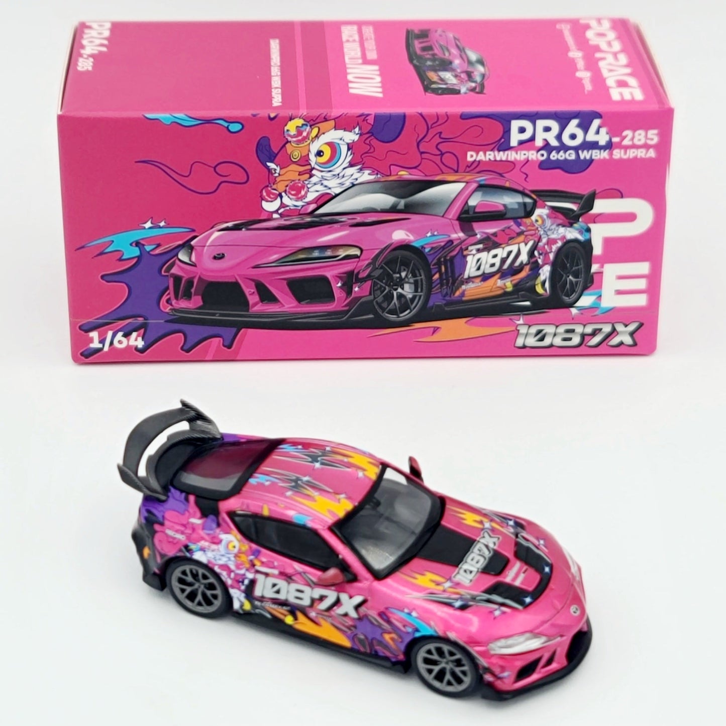 Pop Race Darwinpro 66G WBK Toyota Supra - 1:64