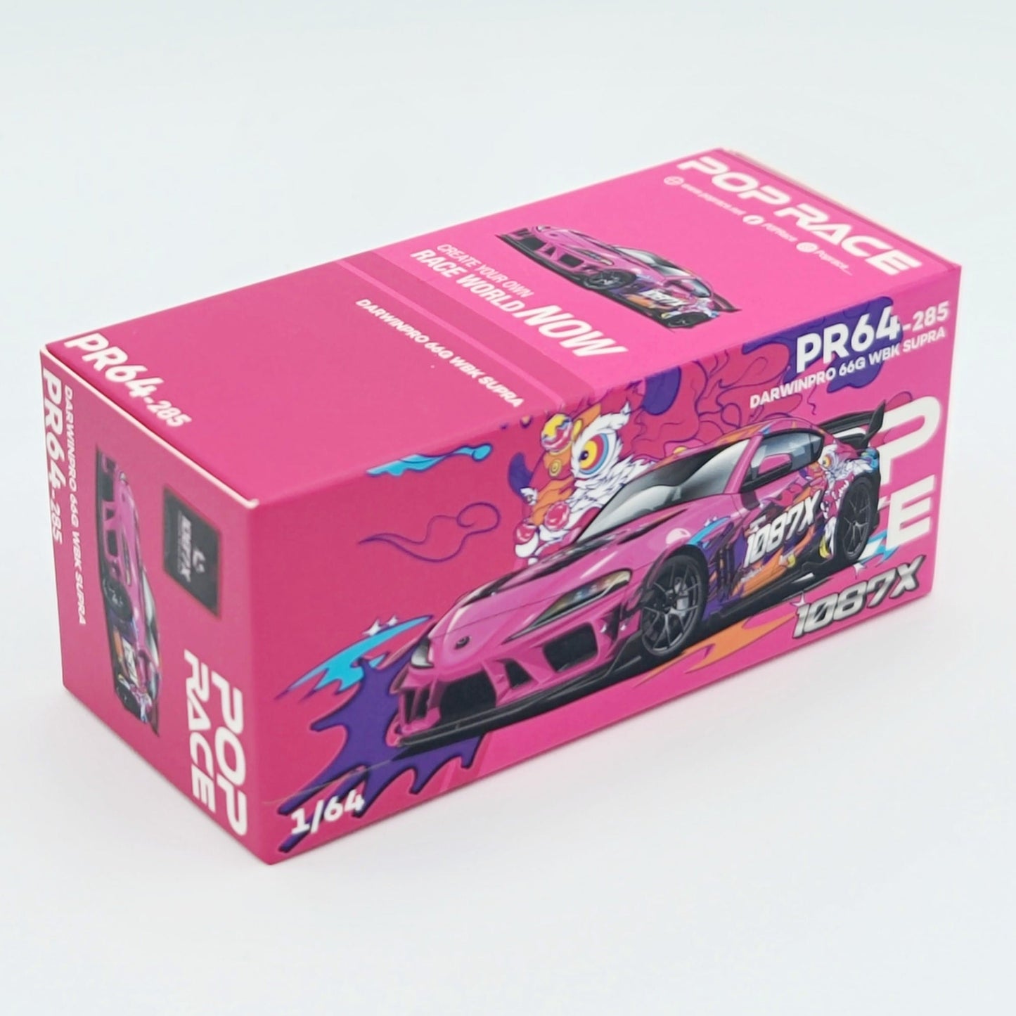 Pop Race Darwinpro 66G WBK Toyota Supra - 1:64