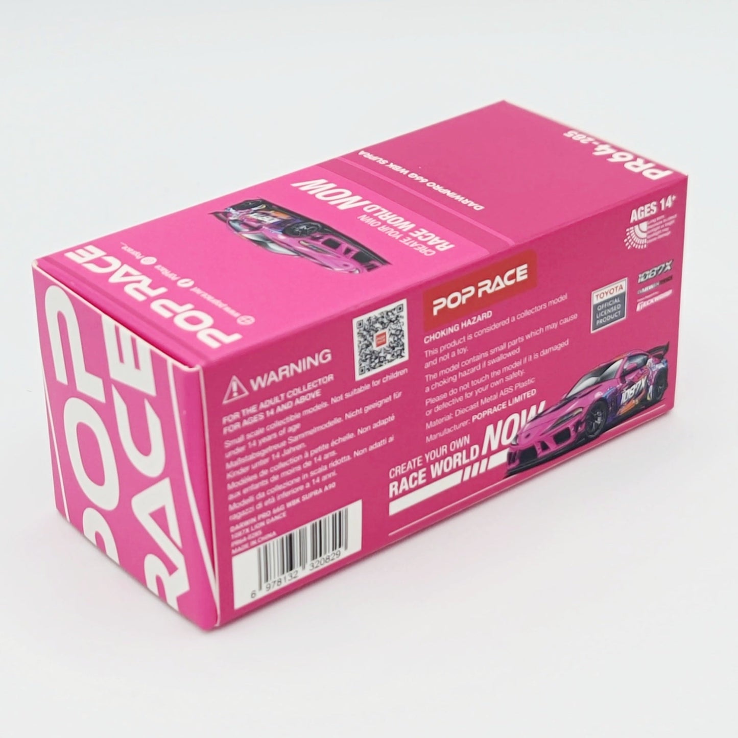Pop Race Darwinpro 66G WBK Toyota Supra - 1:64