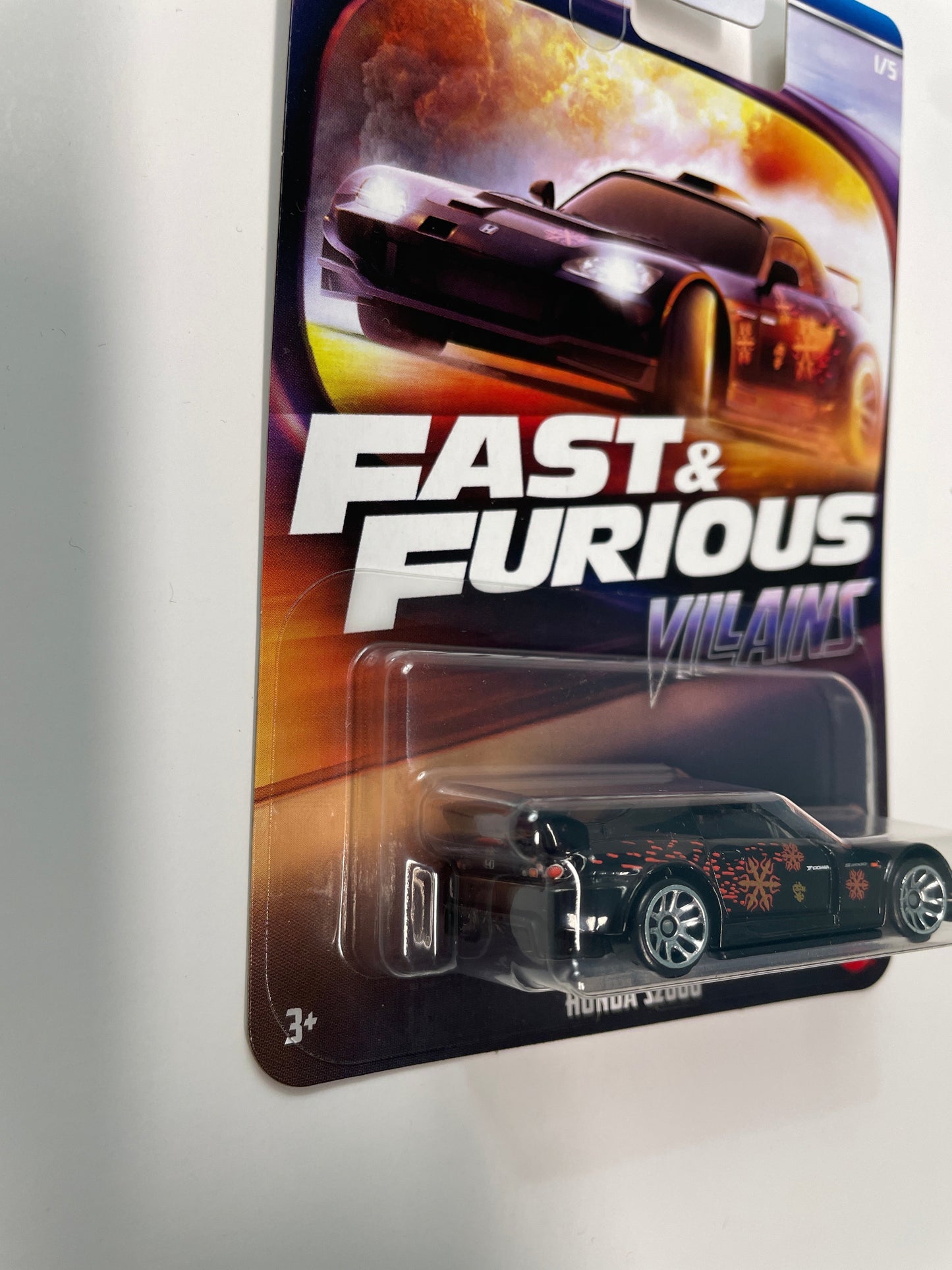 Hot Wheels 1/64 Fast And Furious Villains Honda S2000 Black