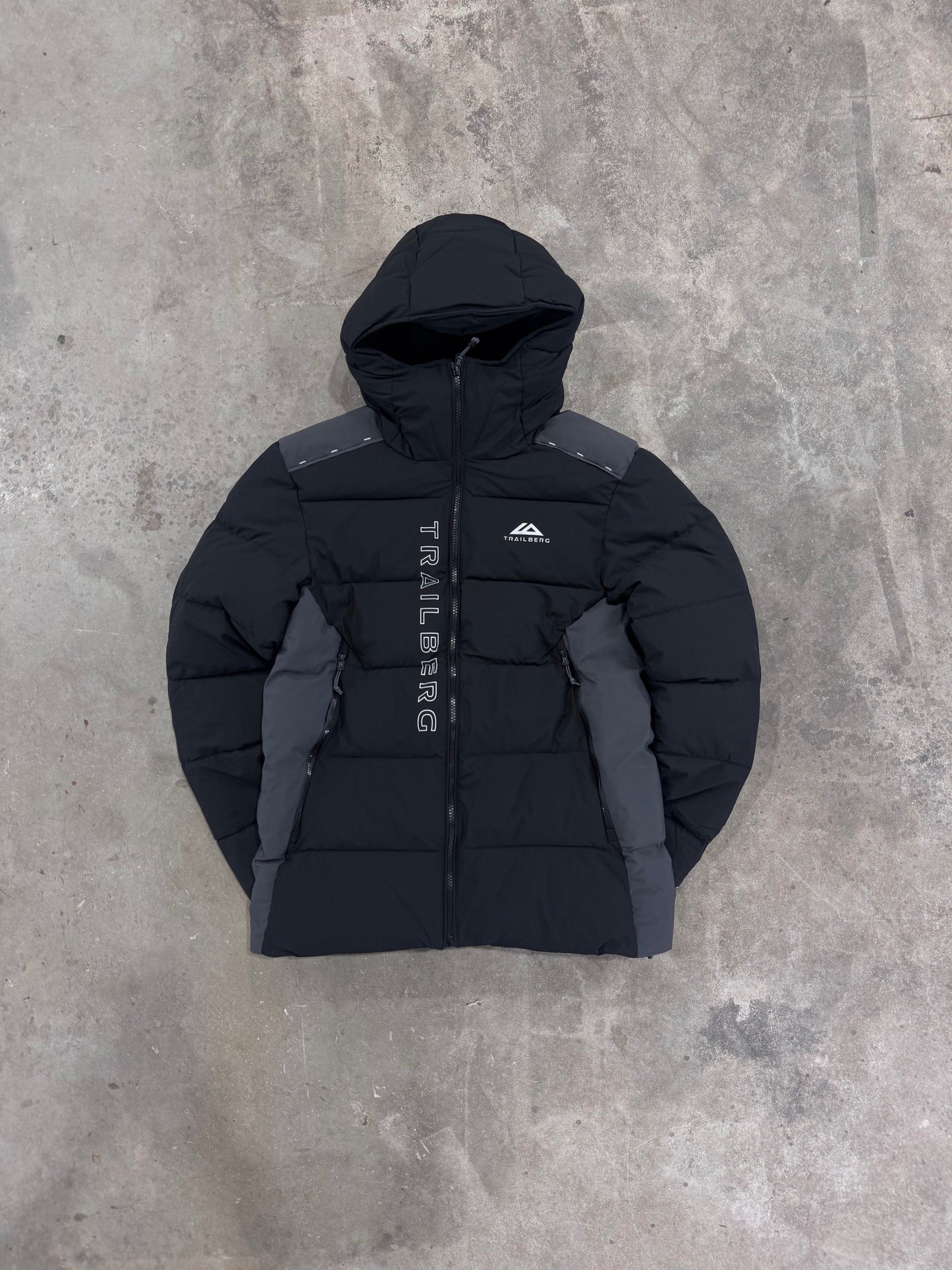 Trailberg Triathlon Insulated Puffer Coat - Black