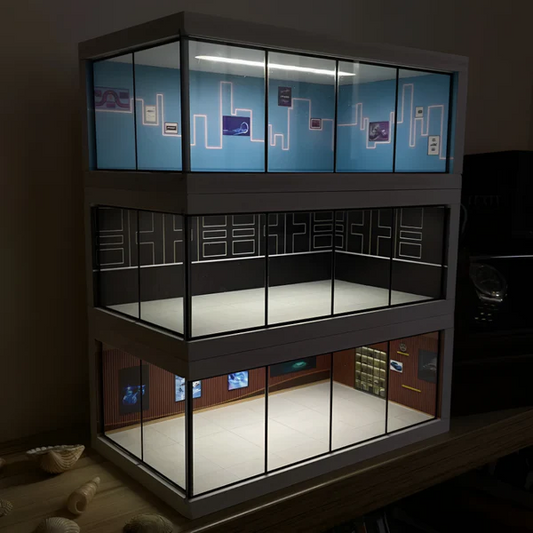 Luxury Miniature Car Showroom for 1:24, 1:43 & 1:64 Models