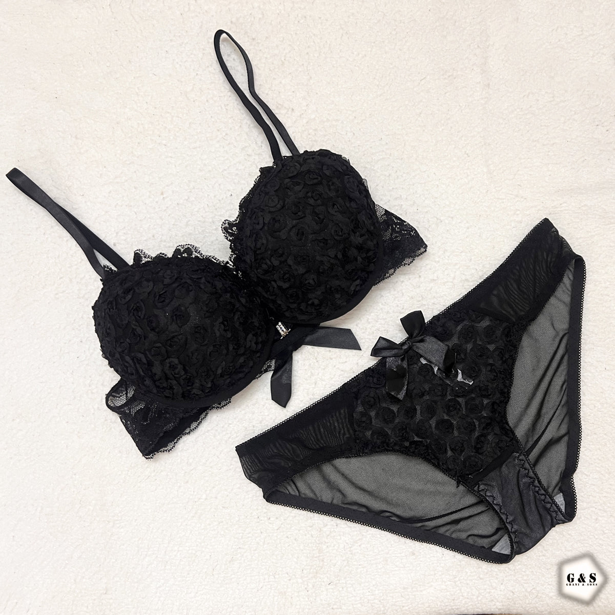 Beautiful Front Open Bra & Panty Sets (Pack Of 2)