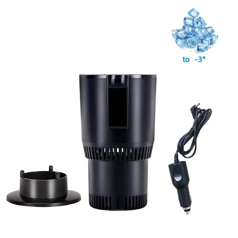 aldorian™-2 In1 Car Heating Cooling Cup 12V Smart Car Cup Holder Digital Temperature