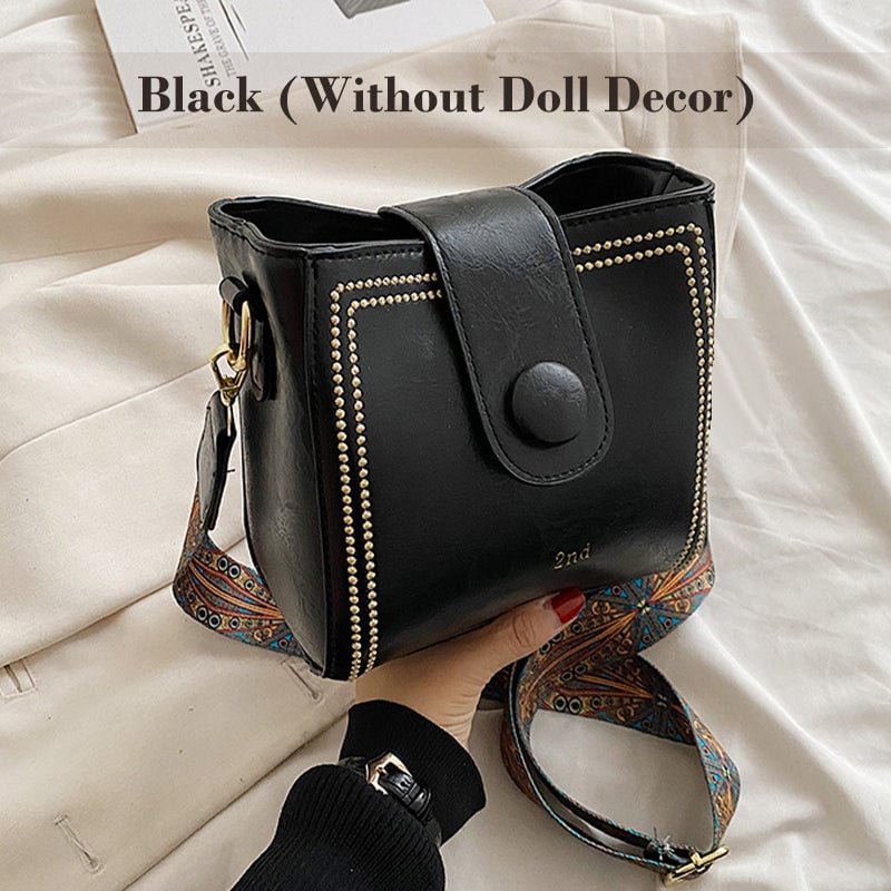 🎁LAST DAY SALE👜Vintage Fashion Bag with Adjustable Wider Shoulder Strap