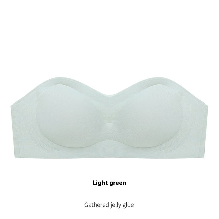 Invisible Strapless Seamless Push Up Bra