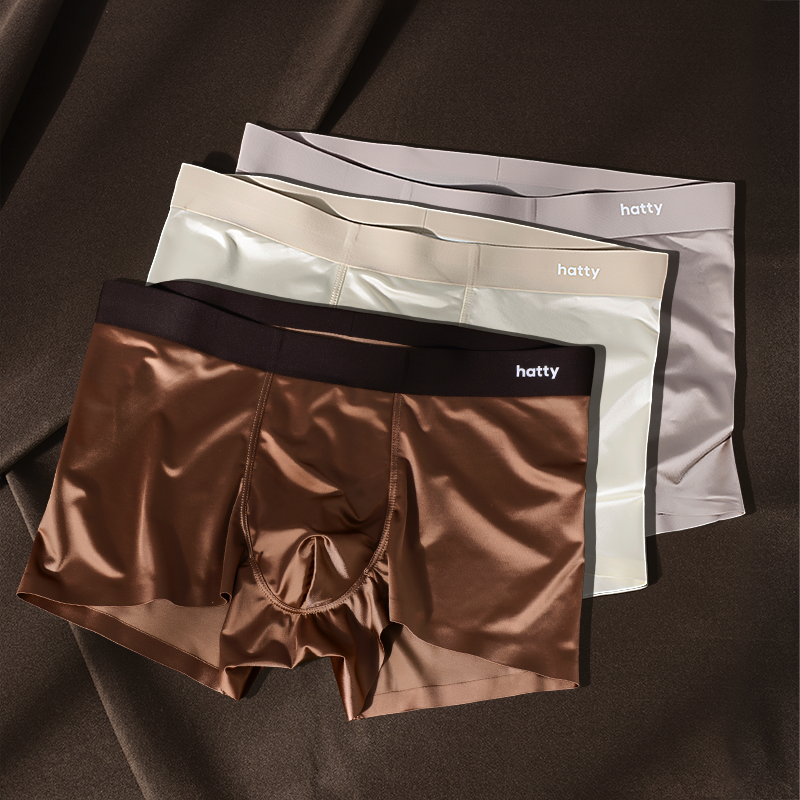Mulberry Silk Antimicrobial Men's Boxer Briefs