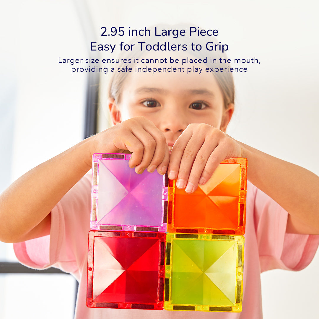 Colorful Magnetic Tiles 60P